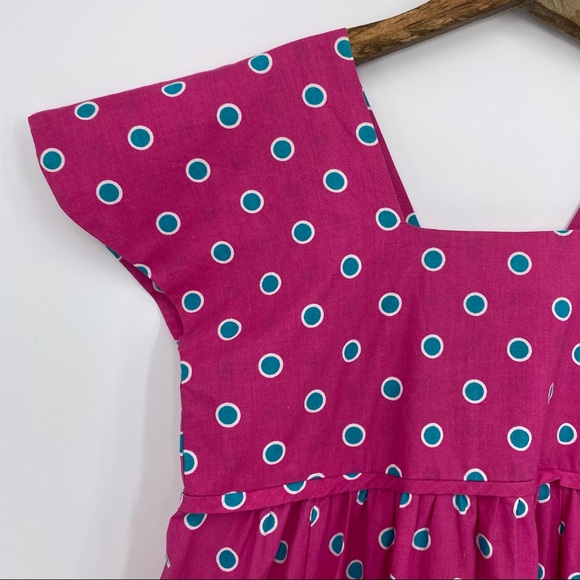 Vintage retro house dress polka dots Gilligan O’Malley - Picture 4 of 14